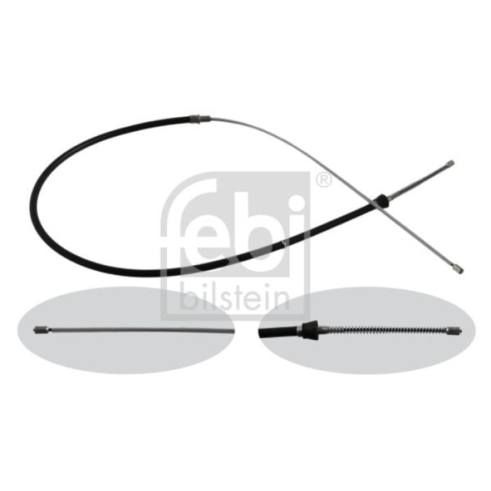 Seat Ibiza 2008-2018 Arası 1.2 TDI, 1.6 LPG, 1.4, 1.2 Febi Marka Arka Sağ-Sol Uyumlu El Fren Teli