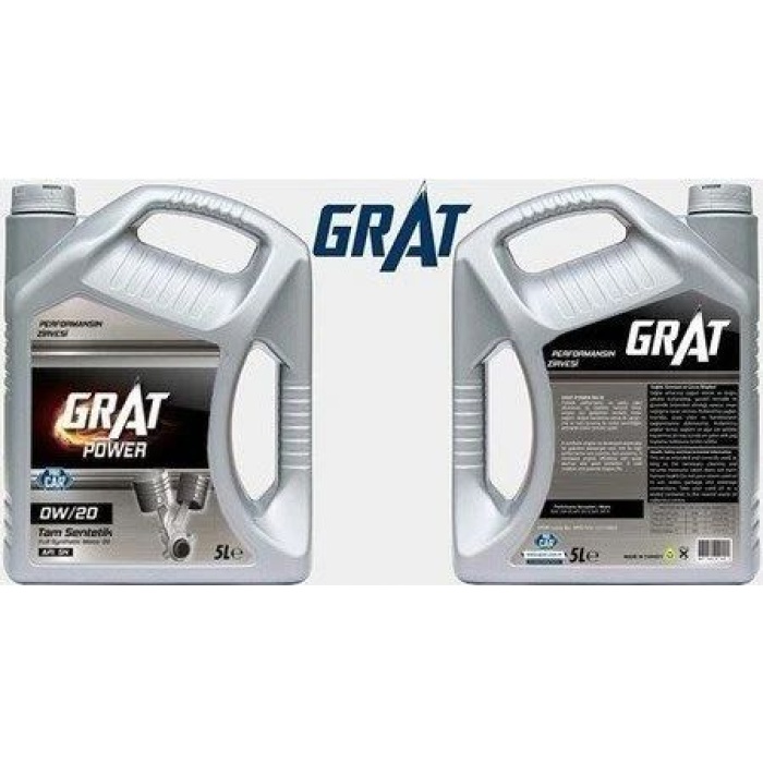 Egea 1.3 Euro 6 () 0W20 3.9 Litre Grat Motor Yağı GRT-600205