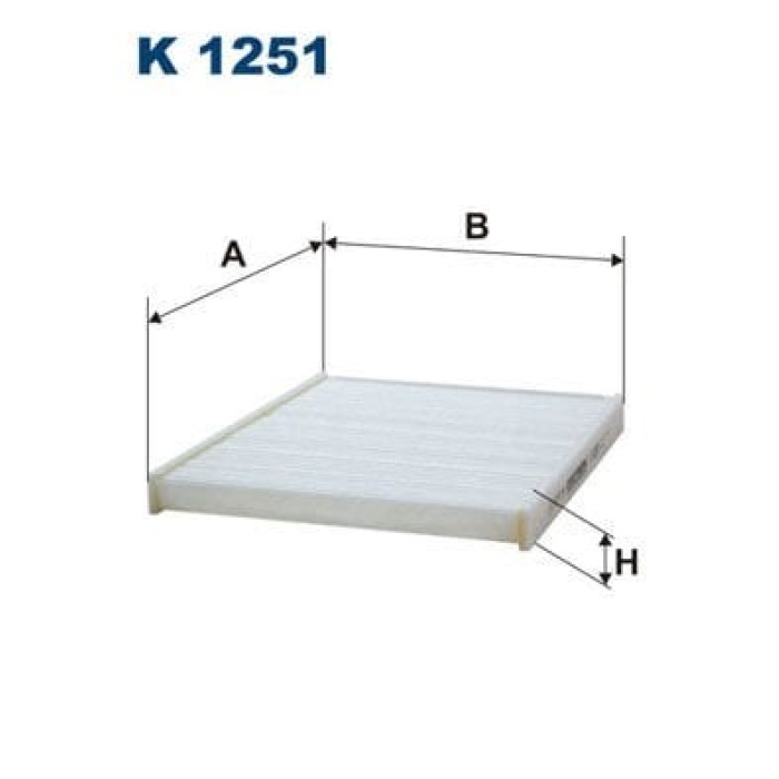 Ford Fiesta 2008-2012 Arası 1.4 TDCi, 1.4, 1.25, 1.6 TDCi, 1.6 Ti Filtron Marka Polen Filtresi
