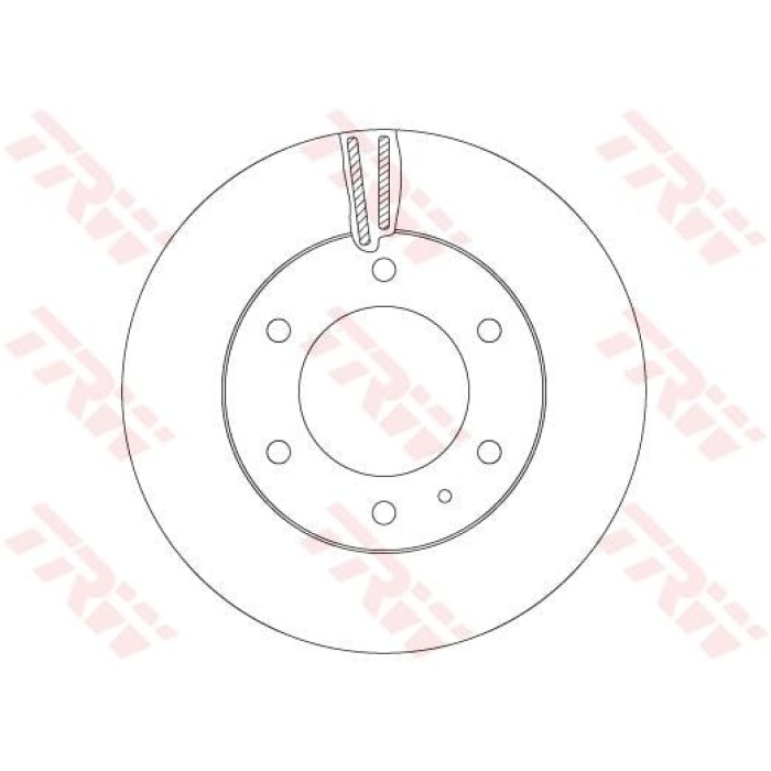 Ford Ranger 2011-2015 Arası 3.2 TDCi 4x4, 2.2 TDCi 4x4, 2.2 TDCi TRW Marka Ön Fren Diski