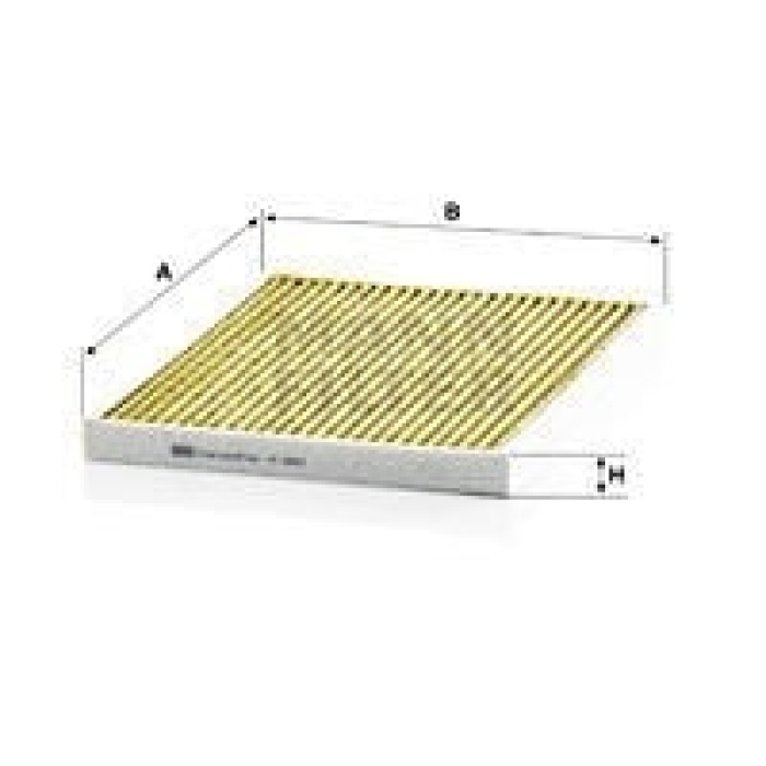 Fiat Punto 2005-2009 Arası 1.2 Mann Marka Polen Filtresi