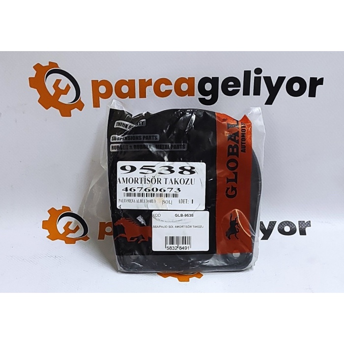 Siena 1.2 8V Sol Ön Amortisör Takozu Global GLB-9538