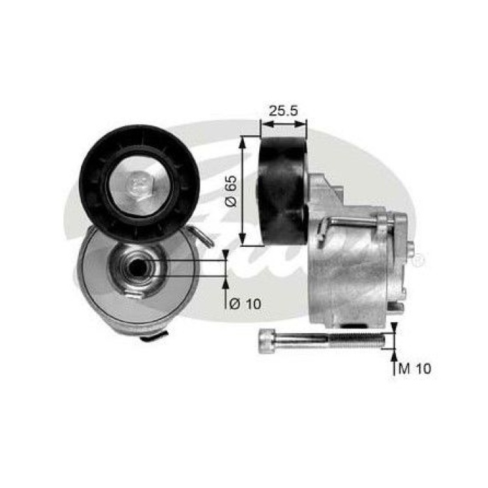 Alternatör Gergisi Komple Ducato 2.0jtd Gates GAT-T39017