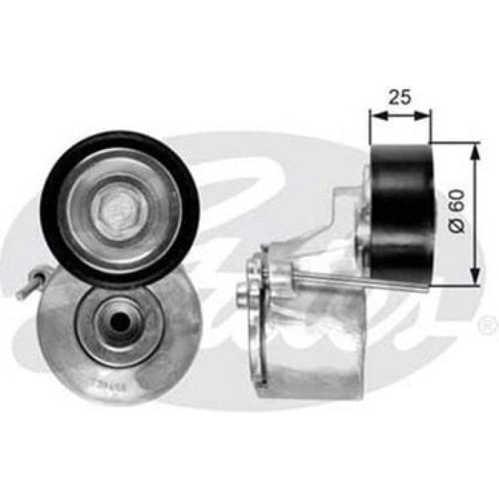 Alternatör Gergisi Scudo 1.6 mjt Gates GAT-T38458