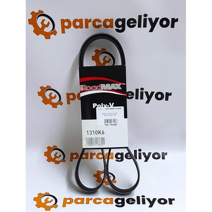 Doblo III 1.3 Euro 4 Klimalı V Kayışı Roadmax GAT-RDM1310K6