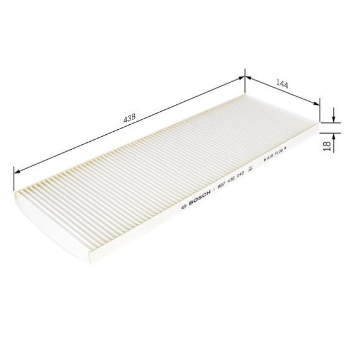 Fiat Ducato 1994-2005 Arası 1.9 TD Panorama/Combinato, 2.0 Panorama/Combinato, 2.5 TDI Panorama/Combinato, 2.5 D Combinato Bosch Marka Polen Filtresi