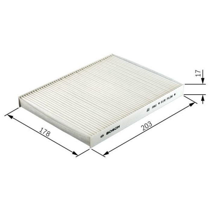 Fiat 500 2007-2011 Arası 0.9, 1.2 LPG Bosch Marka Polen Filtresi