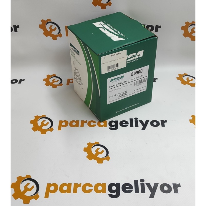 Fan Motoru Scenic 1.4 16v Mga Marka MGA-83900