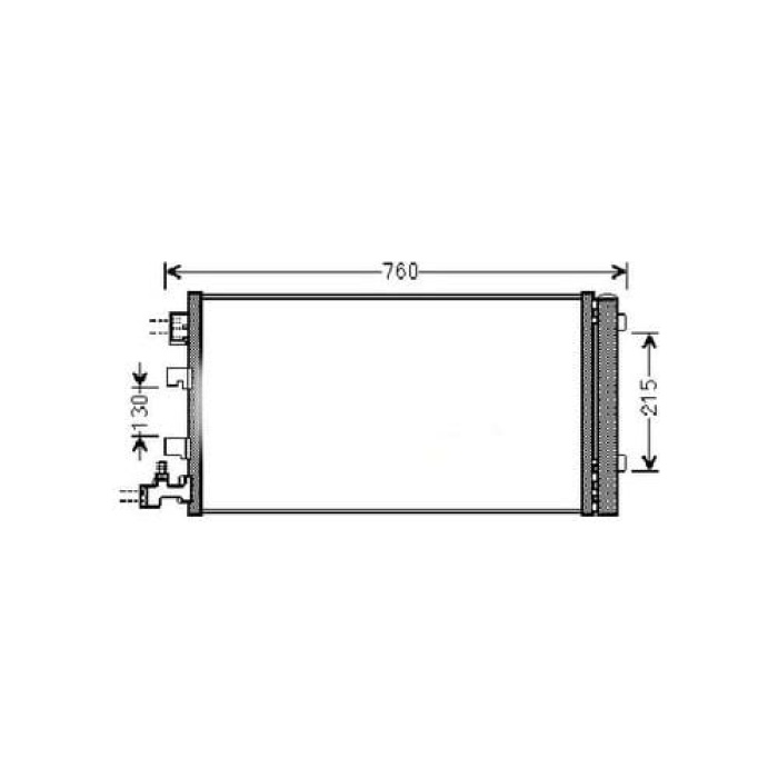 Fluence 1.6 16V Benzinli Klima Radyatörü Mga MGA-82122