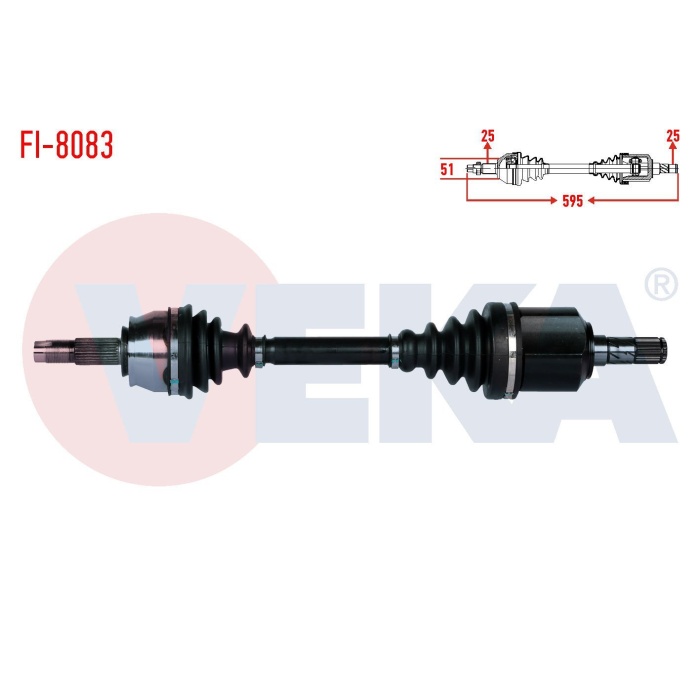 Linea 1.3 M.jet Sol Aks Veka FI-8083