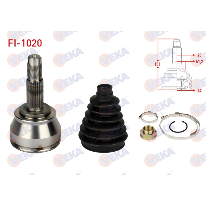 Albea Aks Kafası Veka FI-1020