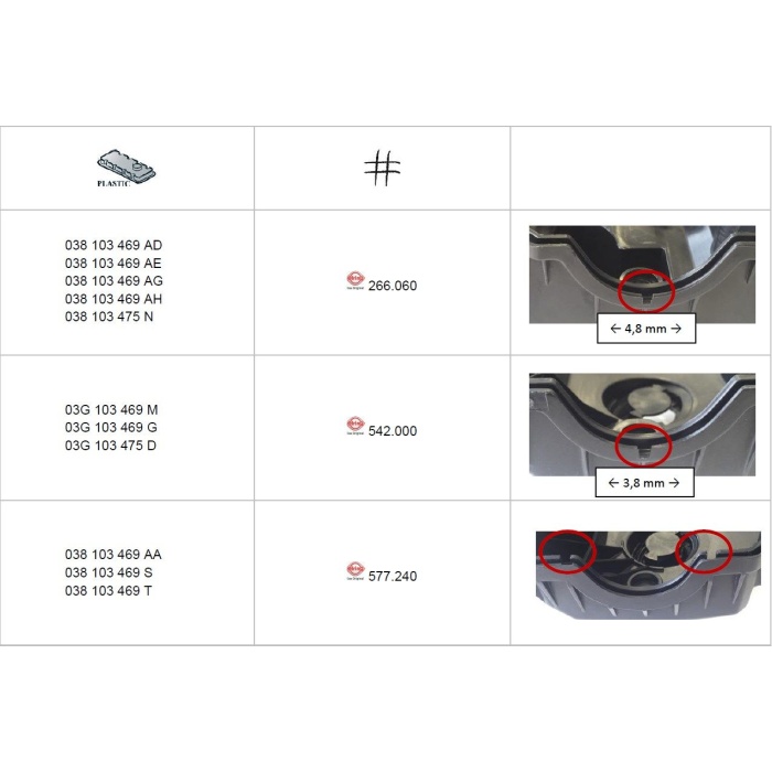 Skoda Superb 2009-2015 Arası 1.9 TDI Elring Marka Üst Kapak Contası