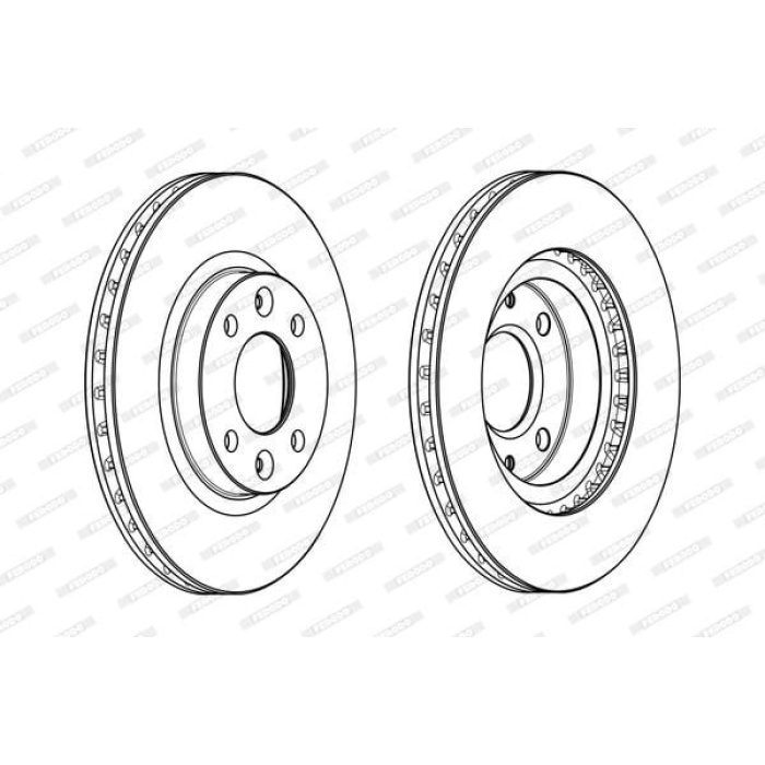 Dacia Logan 2012-2016 Arası 1.2 LPG Ferodo Marka Ön Fren Diski