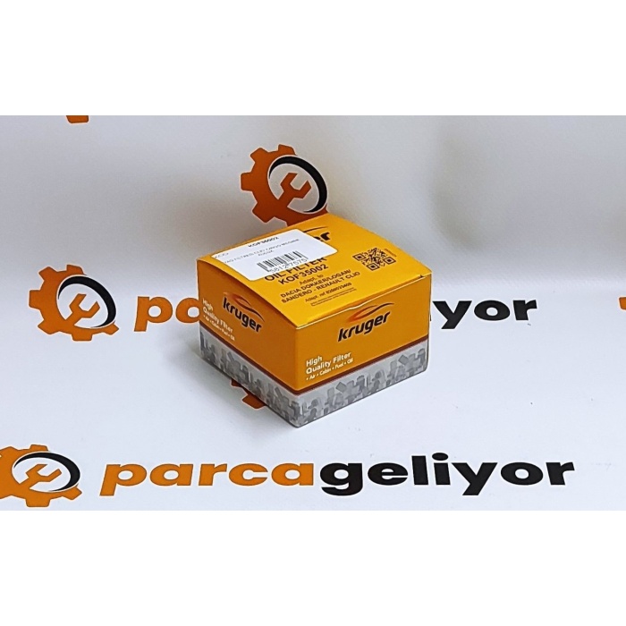 Scenic 1.6 8V Yağ Filtresi Kruger KOF35002