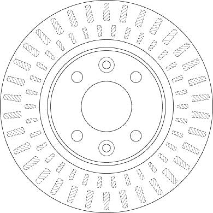 Dacia Logan 2004-2016 Arası 1.4, 1.2 LPG TRW Marka Ön Fren Diski