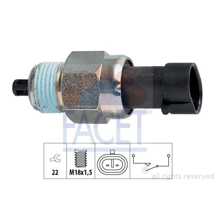 Fiat Uno 1983-2013 Arası 50 i.e. 1.1, 70 i.e. 1.4 Facet Marka Geri Vites Müşürü