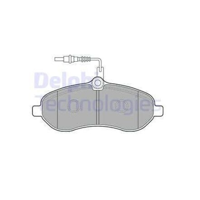 Scudo 1.6 mjt Ön Fren Balatası Delphi DEL-LP1995
