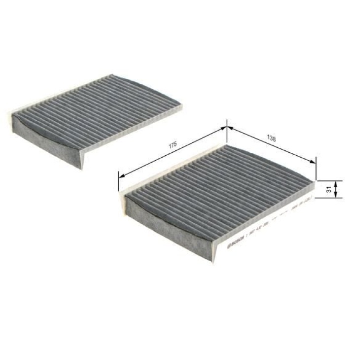 Alfa Romeo 156 1997-2006 Arası 1.6 16V T.SPARK, 1.6 16V T.SPARK. Bosch Marka Karbonlu Polen Filtresi