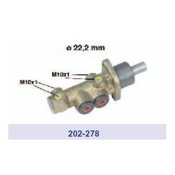 Palio 1.6 16V Fren Ana Merkezi Cifam CIF-202-278