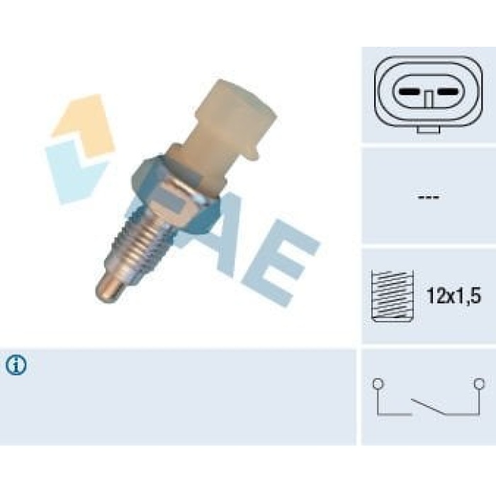Opel Vectra 1995-2004 Arası 1.8 i 16V, 1.7 TD FAE Marka Geri Vites Müşürü