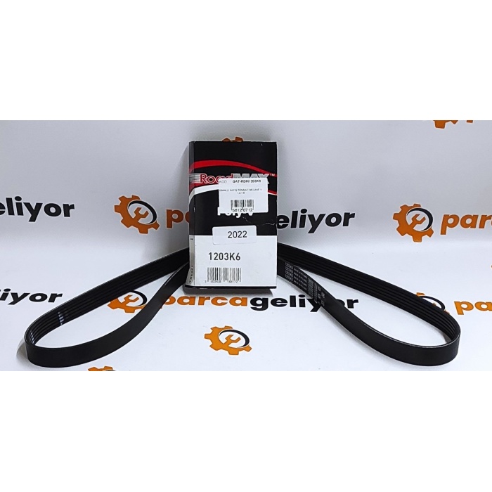 Fluence 1.5 Dci Alternatör Kayışı Roadmax 6Pk1203 GAT-RDM1203K6