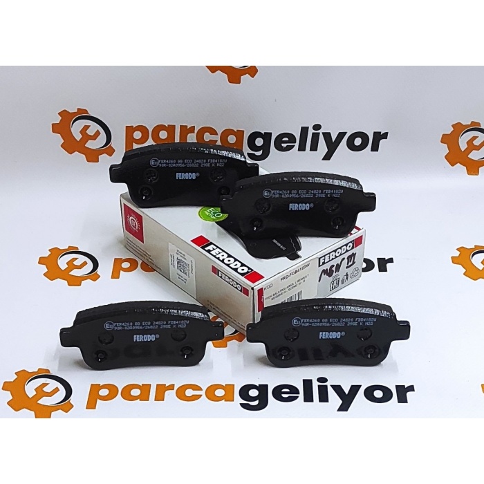 Clio V 1.0 Sce Arka Fren Disk Balatası FRD-FDB4182W