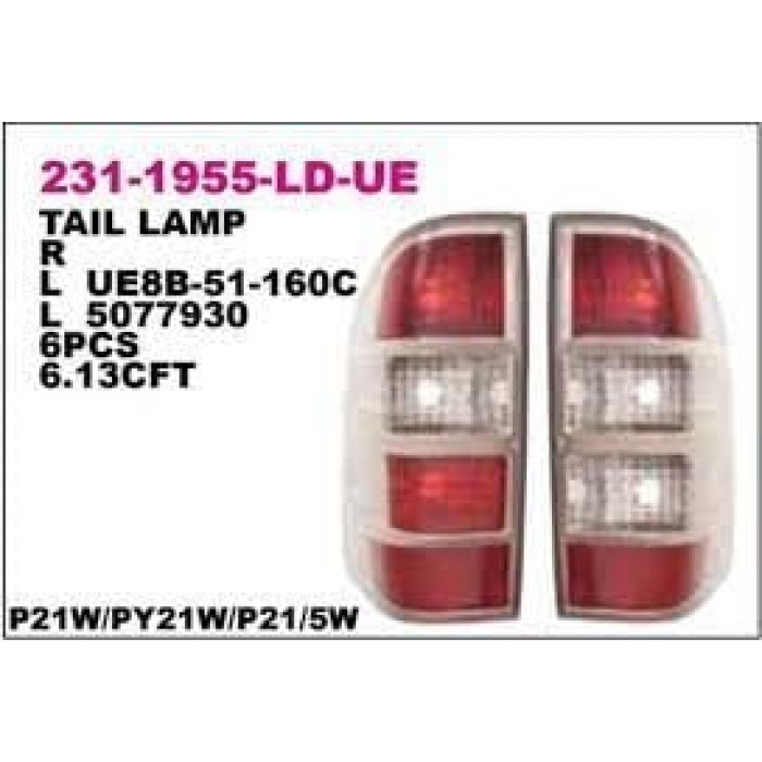 Ford Ranger 2005-2015 Arası 2.5 TDCi 4x4, 3.0 TDCi 4x4, 2.5 TDdi, 2.2 TDCi Depo Marka Sağ Stop Lambası