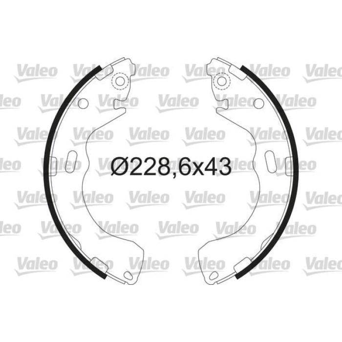 Ford Maverick 2001-2005 Arası 2.3 16V, 3.0 V6 24V, 2.0 16V Valeo Marka Pabuçlu Balata