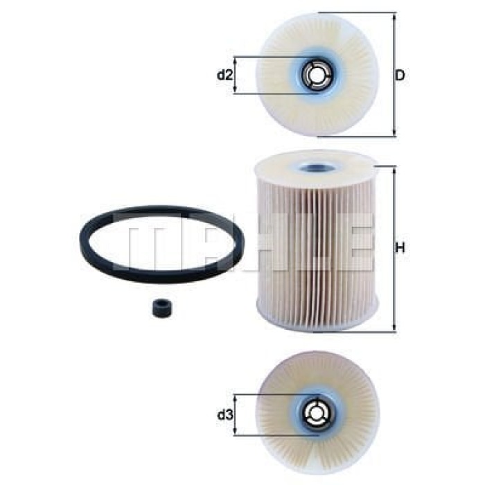 Opel Sintra 1996-1999 Arası 2.2 DTI Mahle Marka Yakıt Filtresi