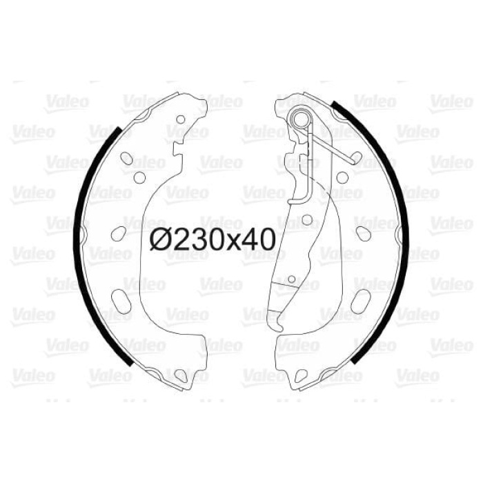 Opel Astra 2004-2014 Arası 1.7 CDTI, 1.4 LPG, 1.9 CDTI, 1.6, 1.4, 1.7 CDTi, 1.9 CDTi Valeo Marka Pabuçlu Balata