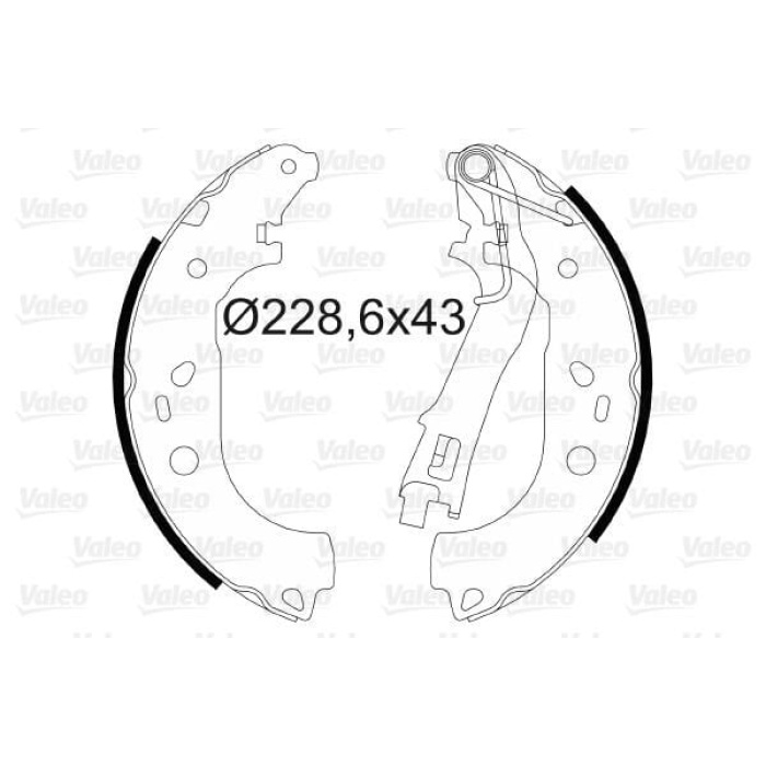 Fiat Qubo 2008-2012 Arası 1.3 D Multijet Valeo Marka Pabuçlu Balata