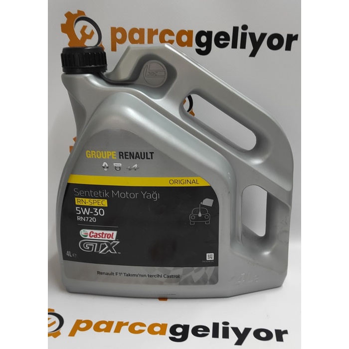 Castrol 5W30 Motor Yağı 4 Lt Rn720 C4300200203