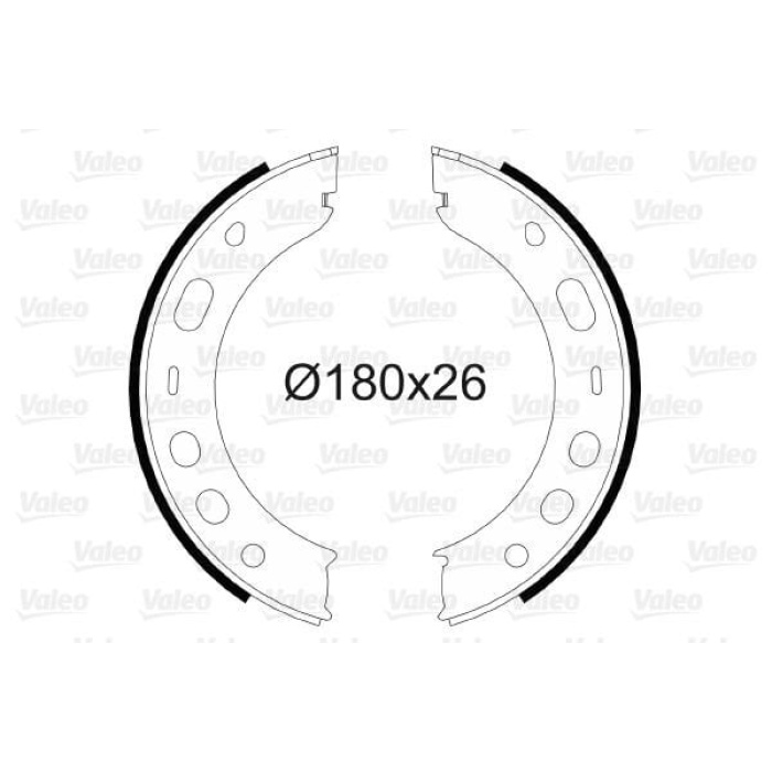 Porsche 911 1993-1997 Arası 3.6 Carrera, 3.6 Turbo GT2, 3.8 Carrera, 3.8 Carrera 4, 3.6 Carrera 4, 3.6 Turbo 4 Valeo Marka Pabuçlu Balata