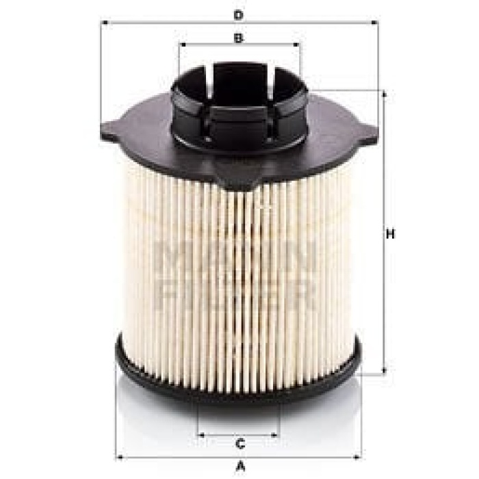 Opel Astra 2006-2015 Arası 1.7 CDTI, 2.0 CDTI, 1.3 CDTI Mann Marka Yakıt Filtresi