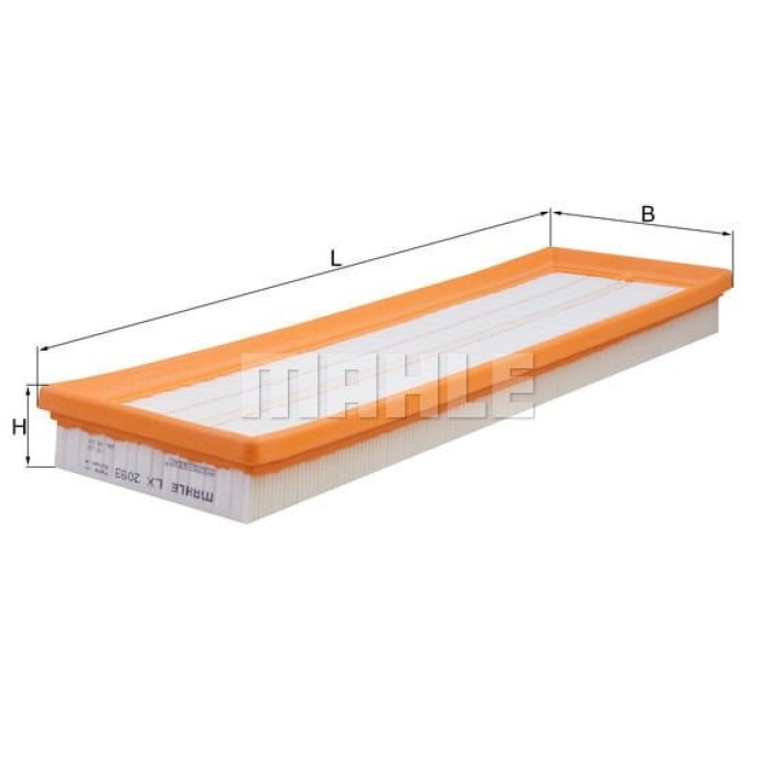 Volkswagen Beetle 2011-2019 Arası 2.5 Mahle Marka Hava Filtresi