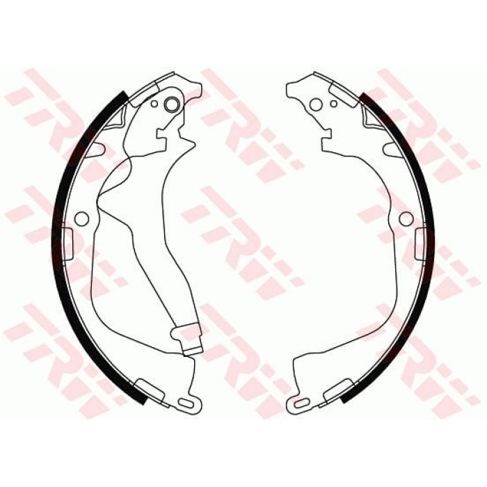 Volkswagen Amarok 2010-2014 Arası 2.0 TSI, 2.0 TDI, 2.0 TDI 4motion, 2.0 BiTDI 4motion, 3.0 TDI 4motion, 2.0 BiTDI TRW Marka Pabuçlu Balata