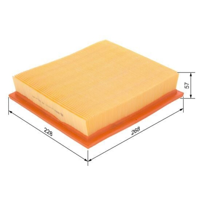 Volkswagen Golf 1989-1998 Arası 1.9 TD, GTD, 2.0, 1.8 Syncro, 1.9 TDI, 1.9 D, 1.8, 1.6, 1.4 Bosch Marka Hava Filtresi