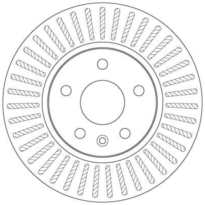 Chevrolet Cruze 2009-2013 Arası 1.6 TRW Marka Ön Fren Diski