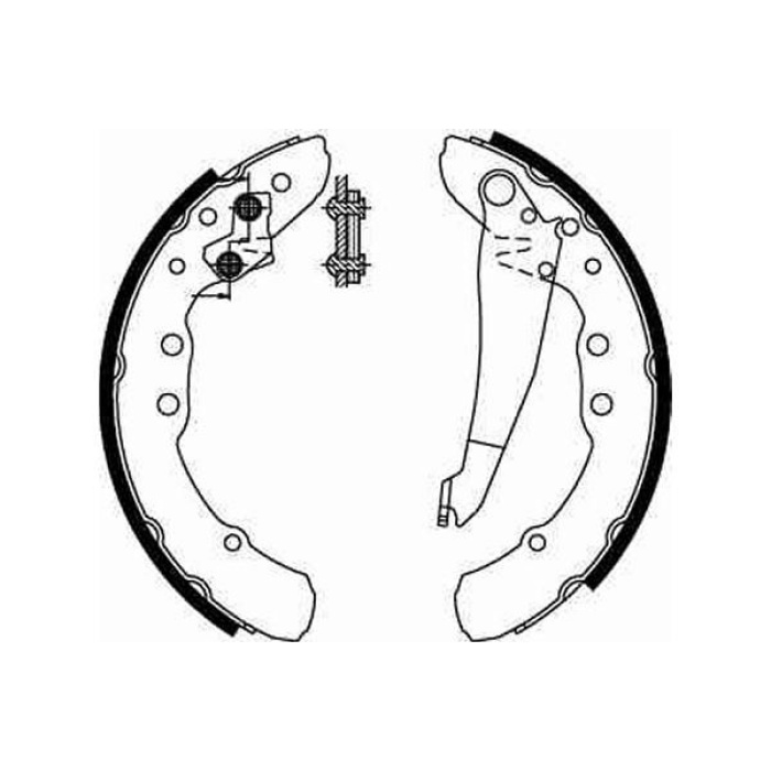 Audi 100 1976-1991 Arası 2.0 D, 2.1, 2.2, 2.0 Cat, 1.8, 1.8 Cat, 1.9, 2.0 TRW Marka Pabuçlu Balata