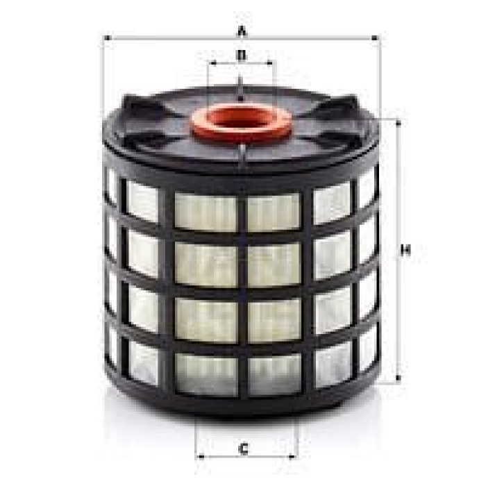 Ford Mondeo 2014-2018 Arası 2.0 TDCi Mann Marka Mazot Yakıt Filtresi