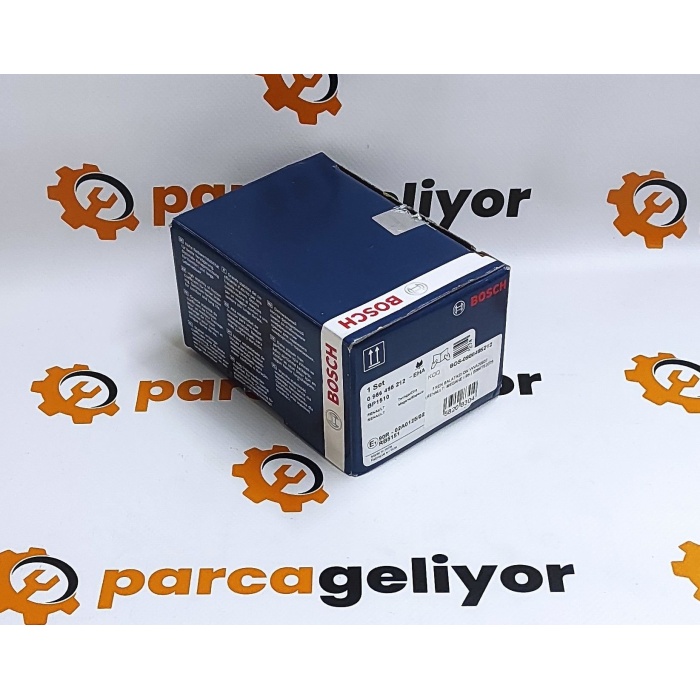 Clio II 1.4 8V Ön Fren Balatası Bosch BOS-0986495212