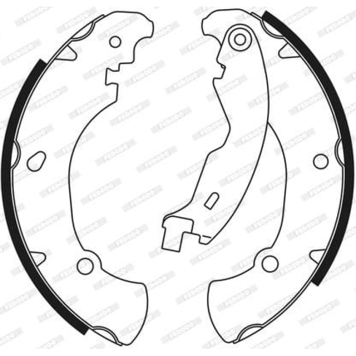 Fiat Brava 1995-2003 Arası 1.4, 1.8 GT 16V, 1.6 16V, 1.4 12 V Ferodo Marka Pabuçlu Balata