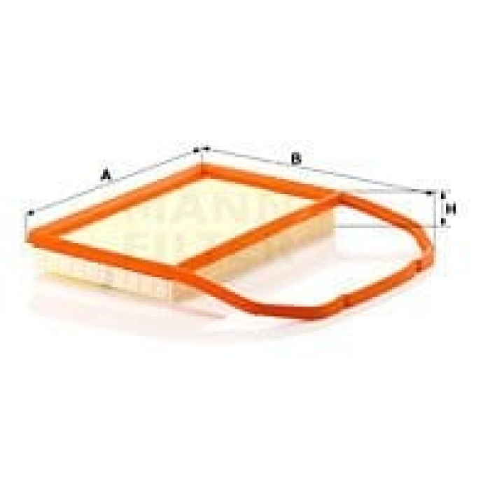 Skoda Citigo 2011-2019 Arası 1.0, 1.0 CNG Mann Marka Hava Filtresi