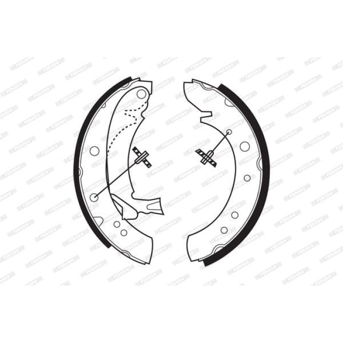 Fiat Ducato 1994-2005 Arası 1.9 TD Panorama/Combinato Ferodo Marka Pabuçlu Balata