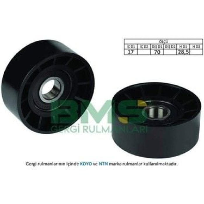 Alternatör Gergi Rulmanı Ducato 2.3jtd Bms BMS-BMS152