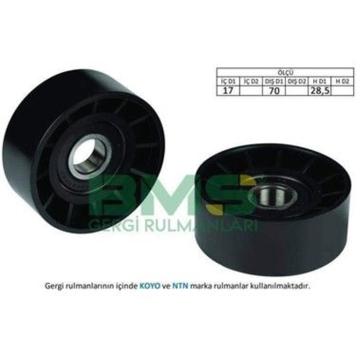 Alternatör Gergi Rulmanı Ducato 2.3jtd Bms BMS-BMS152