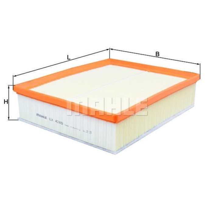 Skoda Rapid 2012-2019 Arası 1.6 TDI Mahle Marka Hava Filtresi