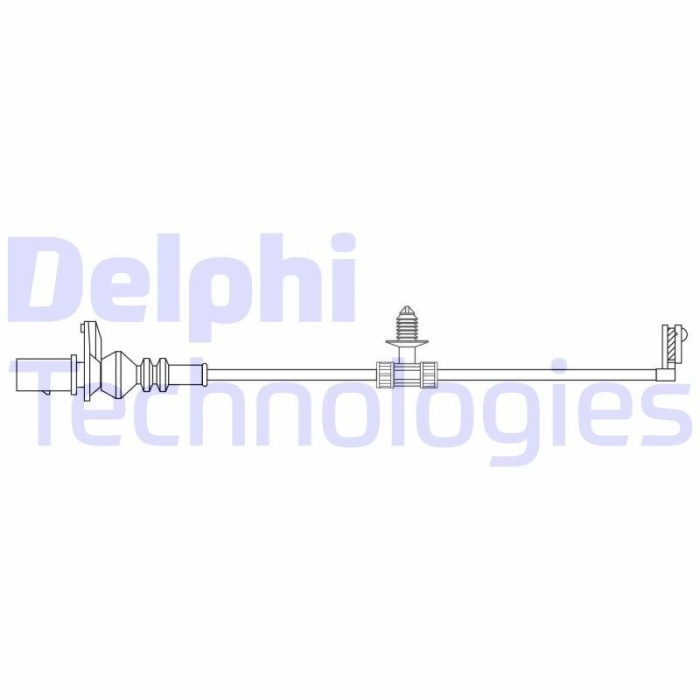 Audi Q7 2015-2019 Arası 3.0 TDI quattro, SQ7 TDI quattro, 3.0 TDI e-tron quattro, 2.0 TFSI quattro, 3.0 TFSI quattro Delphi Marka Arka Balata Fişi