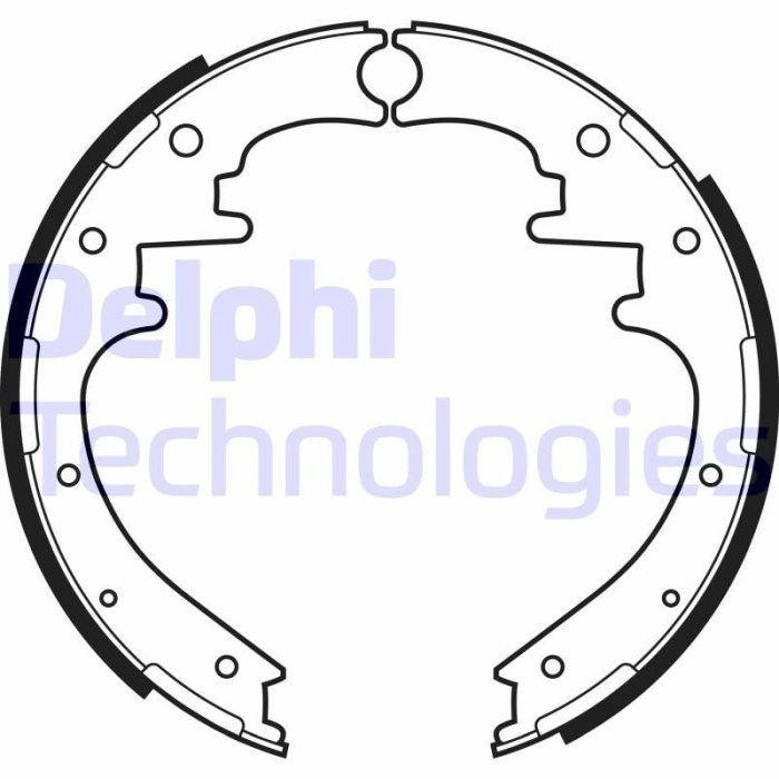 Ford Ranger 2005-2012 Arası 2.5 TDCi 4x4, 3.0 TDCi 4x4 Delphi Marka Pabuçlu Balata