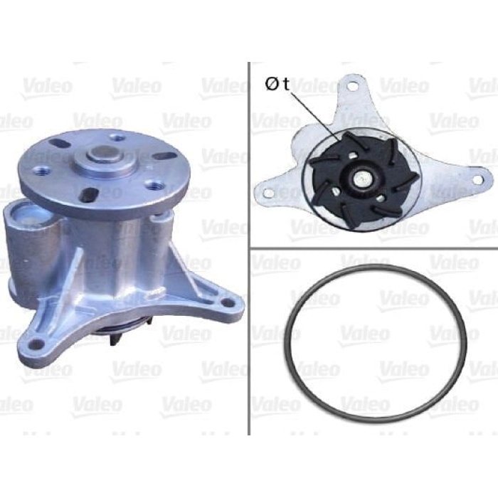 Peugeot 407 2004-2011 Arası 2.7 HDi Valeo Marka Devirdaim Su Pompası